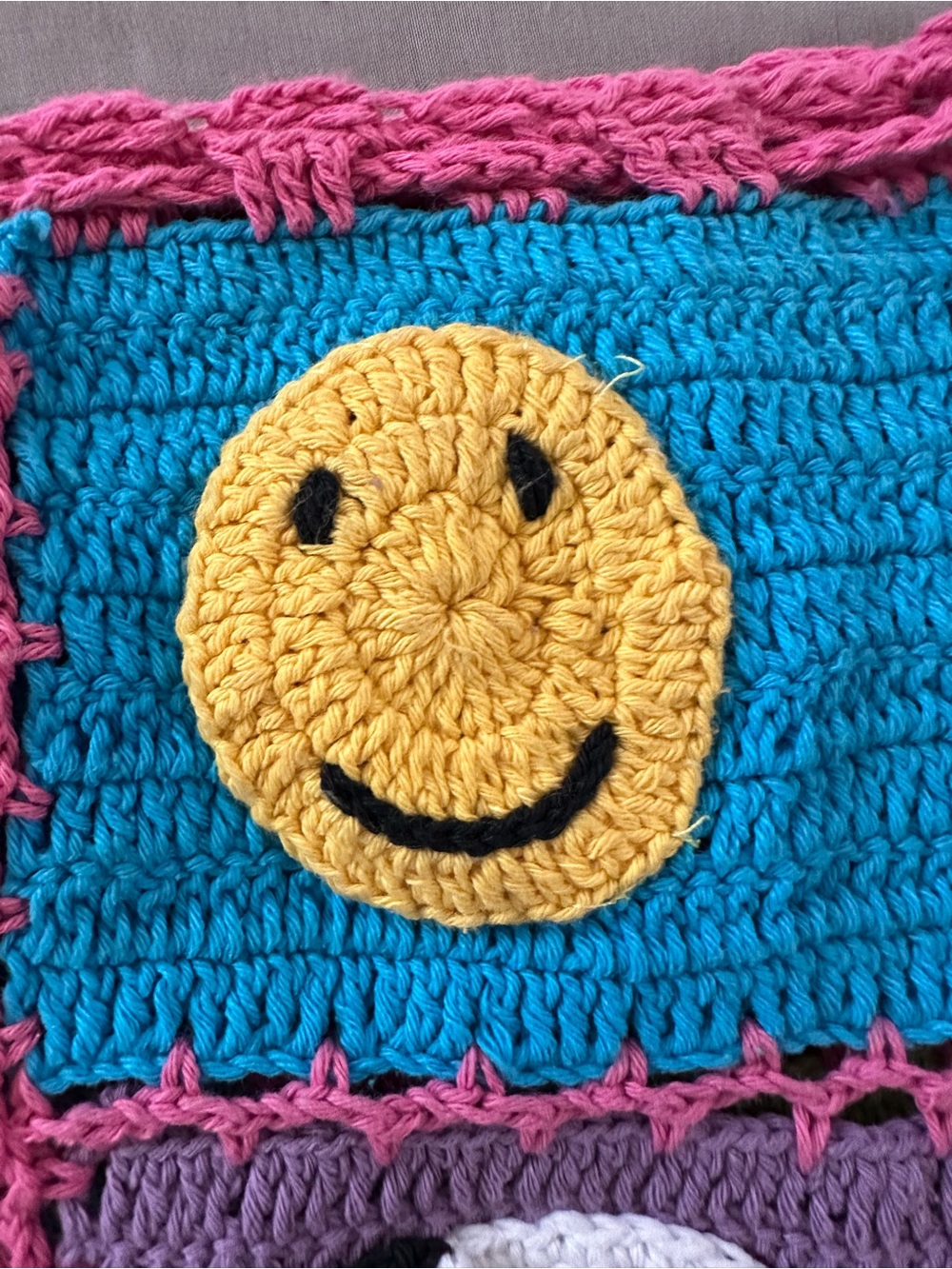 Crochet Color-block Patchwork Multicolor Two-Piece Set - Picture 12 of 13